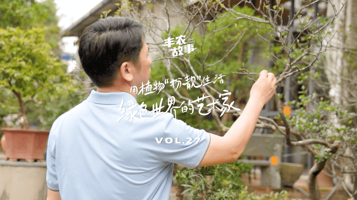 17年，他用一草一木去点亮了一个个家。